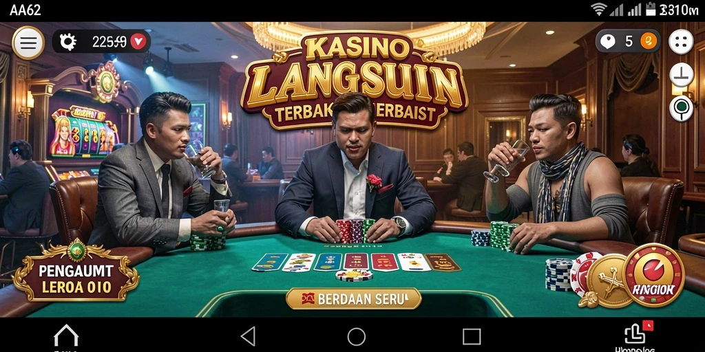Gameplay Live Casino yang mengasyikkan dan menegangkan di AA62.