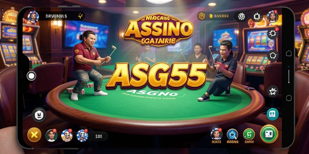 Tampilan menarik dari gameplay ASG55 yang penuh aksi.