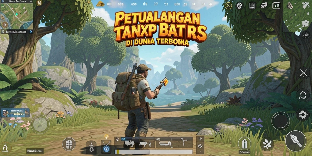 Gameplay seru di dunia terbuka AW8 dengan banyak petualangan.