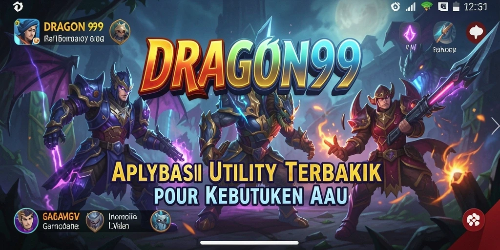 Tampilan antarmuka DRAGON99 yang sederhana dan efisien.