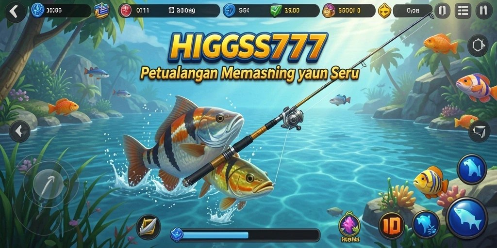 Tangkapan ikan besar di lokasi memancing yang menakjubkan.