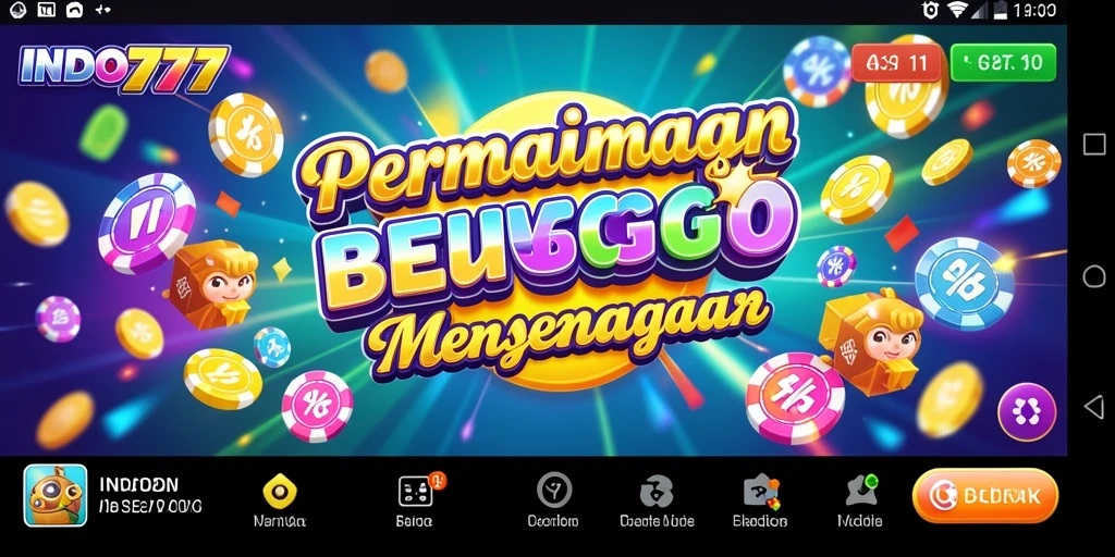 Tampilan gameplay Bingo yang seru di INDO777.