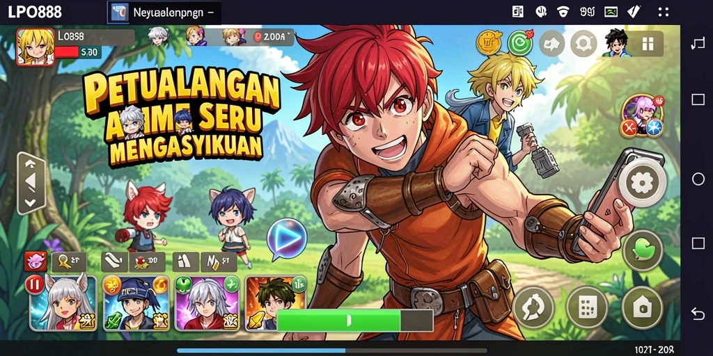 Tampilan gameplay LPO88 yang menarik dengan karakter <strong>Anime</strong> yang ikonik.