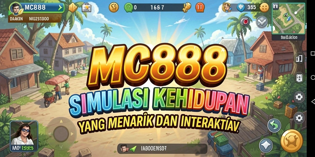 Tampilan gameplay yang menarik dari game simulasi MC888.