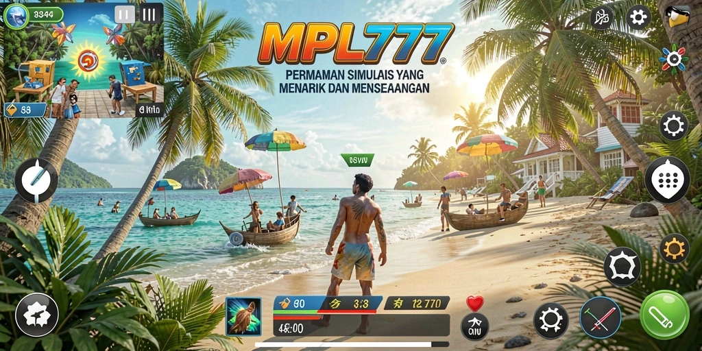 Tangkapan layar MPL777 menunjukkan pengalaman gameplay simulasi yang mendebarkan.