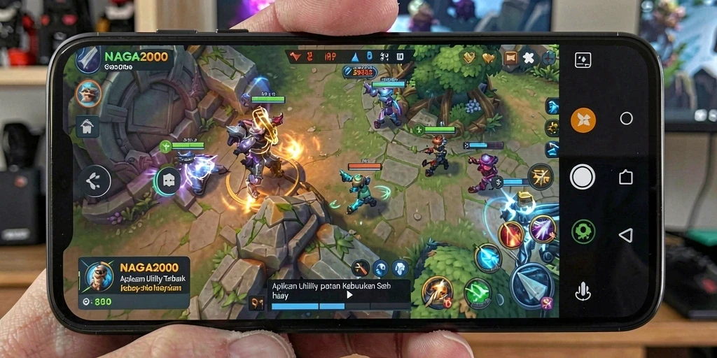 Tampilan screenshot NAGA2000 menampilkan antarmuka aplikasi yang intuitif dan praktis.