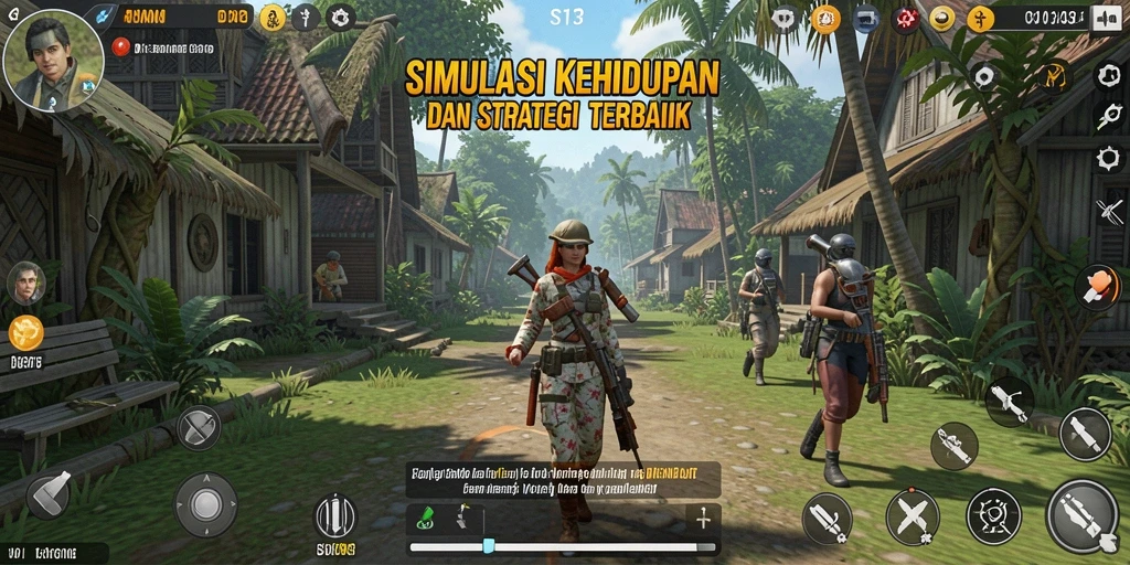Gameplay menarik dari S13 menunjukkan simulasi kehidupan yang realistis.