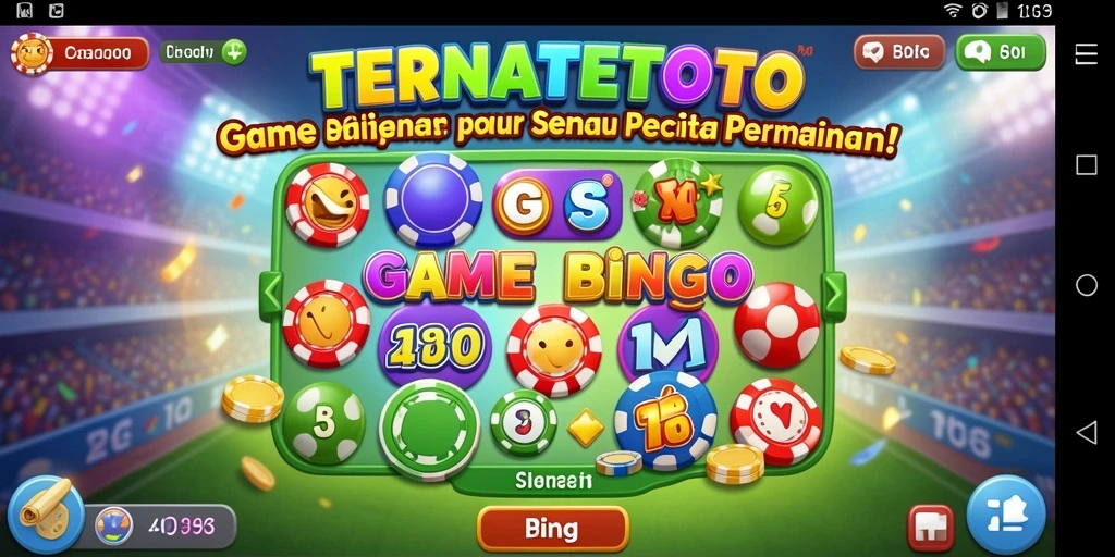 Tampilan menarik dari gameplay TERNATETOTO dengan suasana Bingo yang seru.